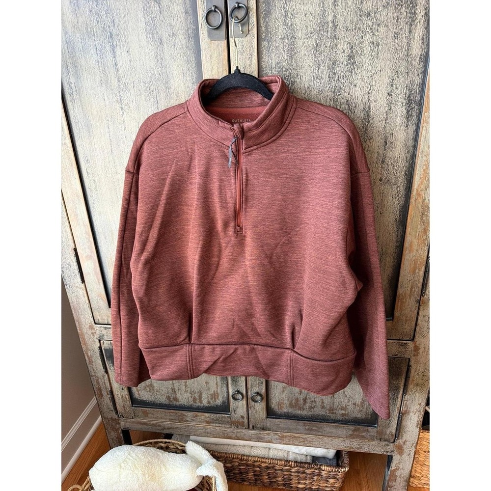 Athleta half-zip pullover or Altitude Polartec fleece sweatshirt xL